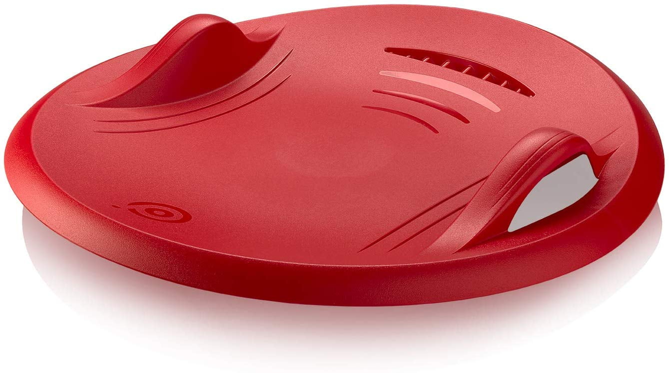 Gizmo Riders Supernova, New Age Snow Sled, with Lean Back Brakes, 200lbs, Ages 3+, Red