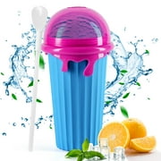 Gkcity Magic Slushy Maker Squeeze Cup Slushie Maker, Slushie Cup, Slushy  Cup, Homemade Milk Shake Maker Cooling Cup Squee DIY it for Children and Family