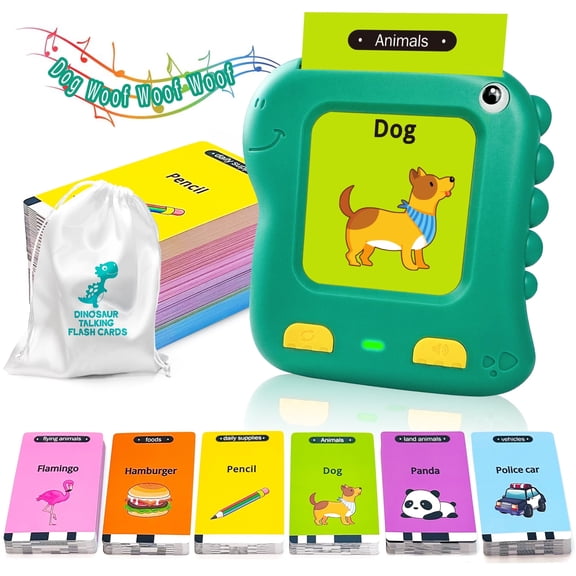 Gkcity Talking Flash Cards, Educational Interactive Preschool Toys