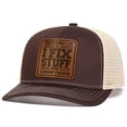 thumbnail image 1 of DJN 2026 Unisex Baseball Cap with Print Fashion Cotton Adjustable Snapback Casual & Stylish Sun Hat Brown One Size, 1 of 6