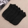 thumbnail image 1 of Gkeoshab Compression Socks 5 Pairs Unisex Breathable Short Sports Socks Lightweight Half Socks Soft Comfortable For Daily All Season, 1 of 5