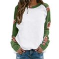 thumbnail image 1 of Gkeoshab Fall Sweaters for Women Long Sleeve Shirts for Women 2025 Fall Clothes Tunic Tops Loose Fit Dressy Crewneck Pullover Sweaters Mint Green M, 1 of 4