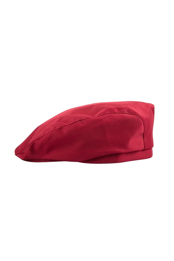 Hats for Women Unisex Breathable Beret Chef Hat with Peaked Design Comfortable Catering Cap for Daily Work Wear Trucker Hat