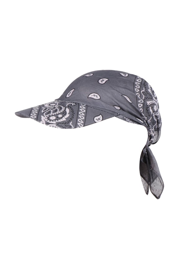 Head Scarf Women's Moisture-Wicking Paisley Print Chemo Beanie Adjustable Biker Head Wrap Scarf Versatile Turban Headwear for Daily Costumes and Outdoor Activities