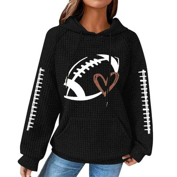 Gkeoshab Hoodies for Women Hoodies for Women Oversized Sweatshirts Fall Fashion Outfits 2025 Casual Sweaters Tops Fleece Workout Winter Clothes Black M