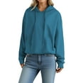 thumbnail image 1 of Gkeoshab Hoodies Womens Oversized Hoodies Fleece Sweatshirts Fall Fashion 2025 Pullover Sweaters Winter Clothes Light Blue XXXL, 1 of 8
