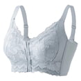 thumbnail image 1 of Gkeoshab Nursing Bras Plus Size Shapewear Bra for Women, Minimizer Front Closure with Full Back Coverage Grey 36, 1 of 6