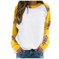 thumbnail image 1 of Gkeoshab Pullover Sweaters for Women Women's Oversized Sweaters 2025 Fall Outfits Trendy Crewneck Knit Fashion Pullover Tops Yellow L, 1 of 4