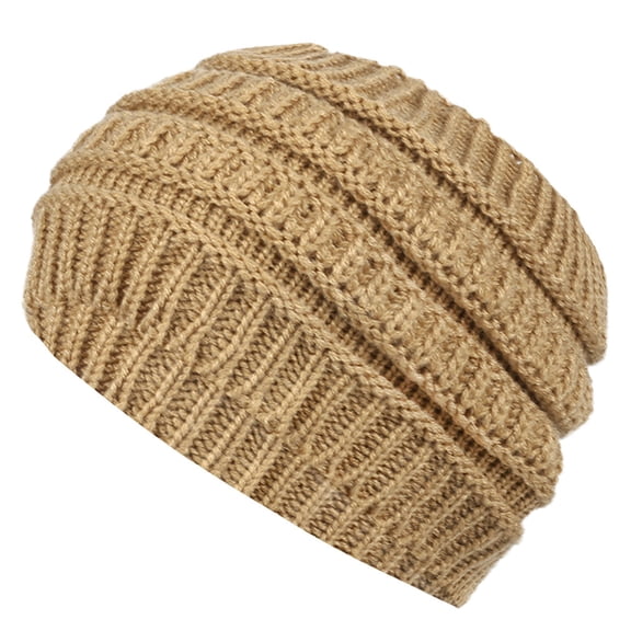 Gkeoshab Scarf Women's Wide-Edge Woolen Open-Top Knitted Headband European Style Warm Ear Warmer Cozy for Autumn & Winter Washing and Daily Outdoor Wear