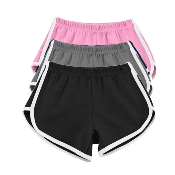 Gkeoshab Shorts for Women 29 Piece Pack Women's Active Yoga Shorts Solid Color Stretchy Athletic Shorts Lightweight Breathabl Running Gym Fitness Beach