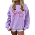 thumbnail image 1 of Gkeoshab Sweater Dress Women's Long-Sleeve Loose-Fit Round-Neck Sweater for Fall and Winter Clear XXL, 1 of 5