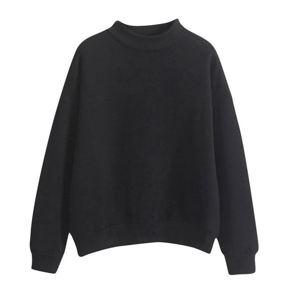 Gkeoshab Sweater Dress Women's Oversized Sweaters 2025 Fall Outfits Trendy Crewneck Knit Fashion Pullover Tops Black XXXL