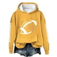 thumbnail image 1 of Gkeoshab Sweaters for Women Womens Hoodies Oversized Sweatshirts Pullover Fleece Sweaters Long Sleeve Winter Fall Outfits Fashion Y2k Clothes Yellow S, 1 of 4