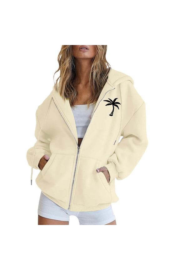 Sweaters for Women Women's Long Sleeve V-Neck Button Down Cardigan Knit Shrugs Sweater Beige M