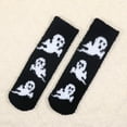thumbnail image 1 of Gkeoshab Womens Socks Women's Halloween Glow-in-The-Dark Coral Fleece Socks Cute Scary Bat Pumpkin Cat Pattern Soft Cozy Warm Socks, 1 of 7