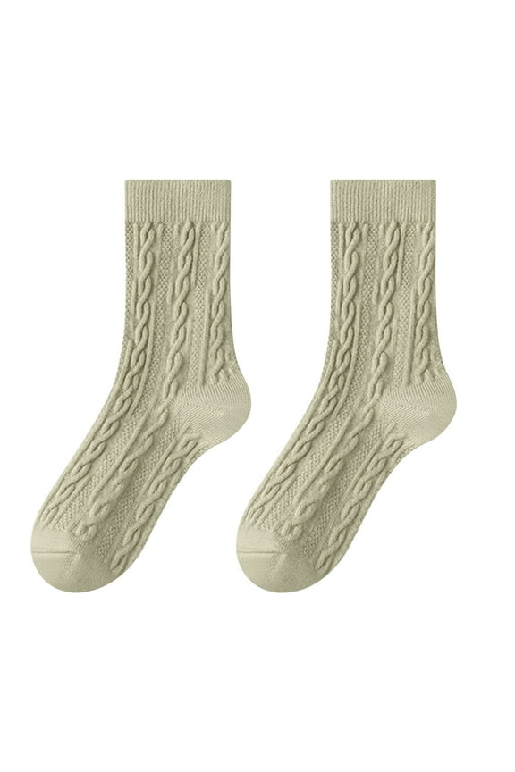 Womens Socks Women’s Long Furry Mid Tube Socks, Autumn & Winter Thick Plush Design, Warm Sleep & Floor Socks for Cozy Home Daily Wear Womens Socks Compression Socks for Women