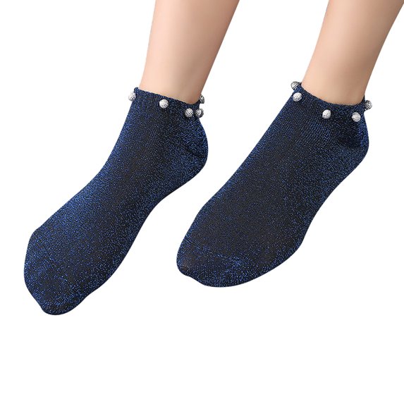 Gkeoshab Womens Socks Women’s Spring Summer Simple Printed Pile Socks, Breathable Fashion Adult Socks, Floral Pattern Skin Color Design for Daily Casual Wear Pilates Socks Stockings for Women