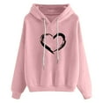 thumbnail image 1 of Gkeoshab Womens Sweaters Womens Oversized Cardigan Sweaters 2025 Fall Long Lantern Sleeve Knit Open Front Lightweight Pink XL, 1 of 5