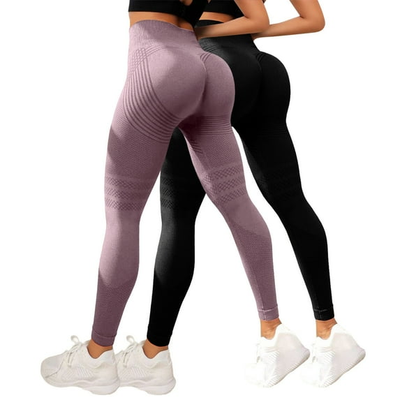 Gkeoshab Yoga Leggings High Waisted Leggings for Women - No See Through Tummy Control Cycling Workout Yoga Pants with Pockets Reg & Plus Yoga Pants Women
