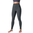 thumbnail image 1 of Gkeoshab Yoga Pants Women's Solid Color High-Waisted Yoga Pants Tummy Control & Butt Lifting Leggings Grey XXXL, 1 of 6