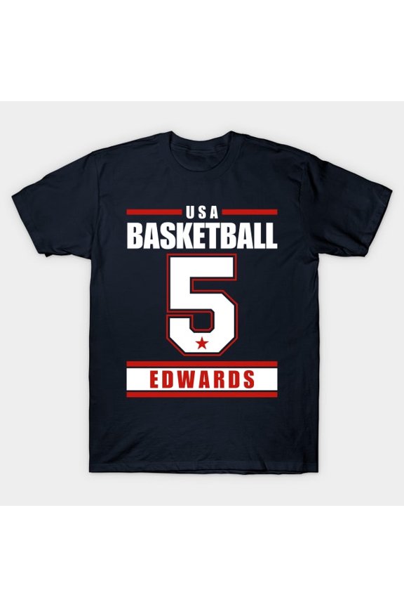 Gl0b@l G@mes 2024 P@r!s Style T-Shirt, A. Edw@rds Bask3tball Team Tee for Fans