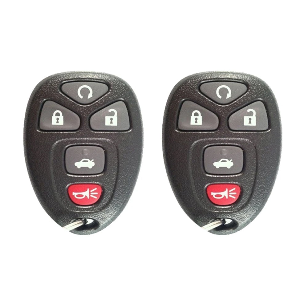 GlTpooo 2 for Chevrolet Impala 2006 2007 2008 2009 2010 2011 2012 2013 Key Fob