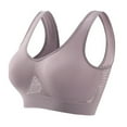 thumbnail image 1 of GlTpooo Breathable Cool Liftup Air Bra, 2024 New Sports Bra Plus Size Air Bra Breathable and Comfortable Mesh Bras for Women Gray L, 1 of 3