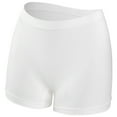 thumbnail image 1 of GlTpooo Women's Plus Size Boxer Briefs Cotton Boyshorts Seamless Stretchy High Waisted Panties Underwear Bottom White 4XL, 1 of 3