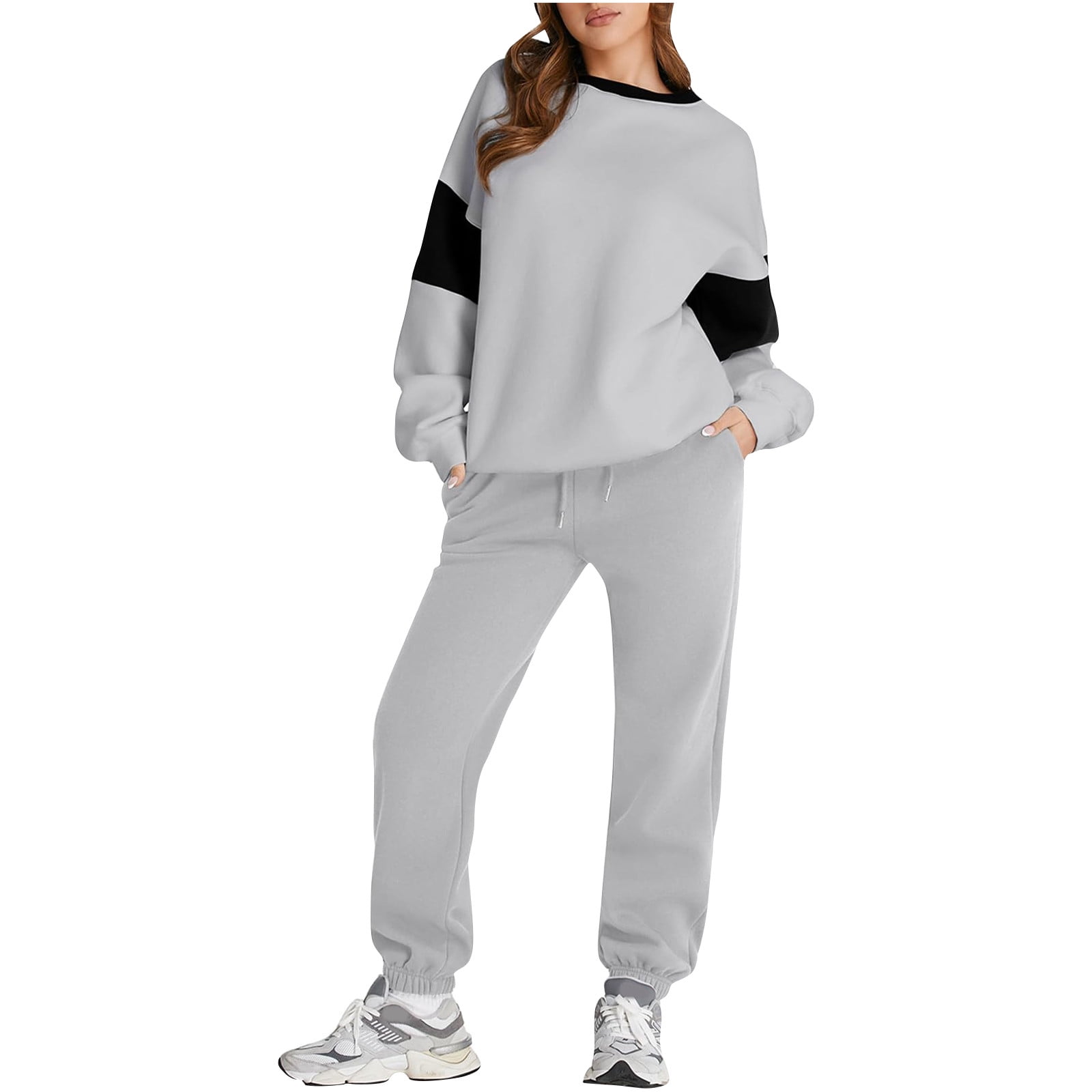 GlTpooo Womens 2 Piece Lounge Sets Outfits Women's 2 Piece Short Sleeve