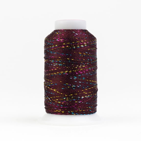 GlaMore 12wt Rayon Metallic Thread - Molasses - 274m