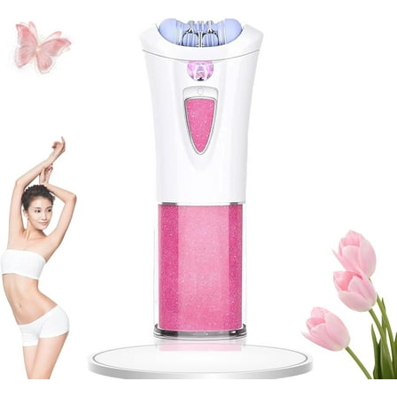 Glabrouse Skin Epilator for Face, 2025 New Glabours Skin Hair Remover for Women with LED Light for Women, Portable Electric Device for Face/Arms/Bikini Area