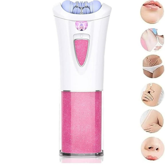 Glabrouse Skin Epilator for Women, 2025 Upgrade Facial Hair Remover with LED Light for Face, Arms, Legs, Bikini Area & Underarms