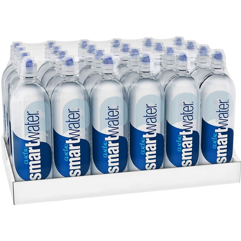 Glaceau Smartwater Alkaline 23.7 Oz Bottles, 24 Pack - Electrolyte & Antioxidant Enhanced 6 thumbnail image