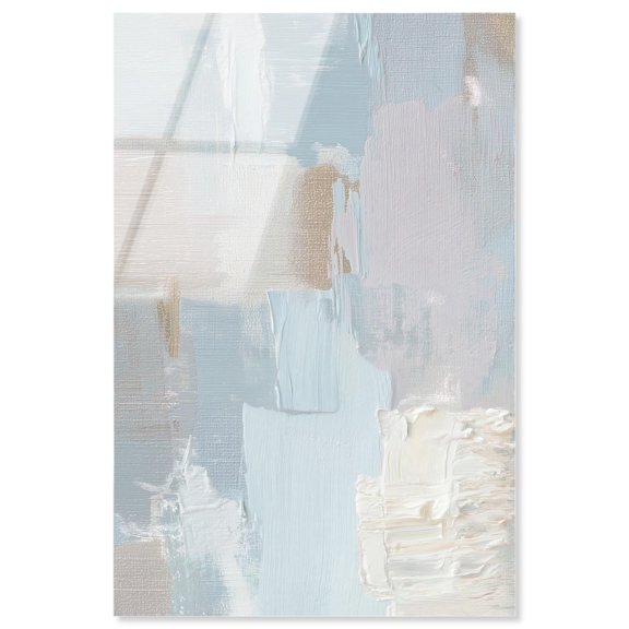 Glacial Patina Flow III Acrylic Print Calming Wall Art by Art Remedy, Ready to Hang, 30 x 45