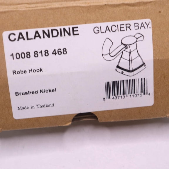 Glacier Bay Calandine Robe Hook Brushed Nickel