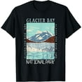 thumbnail image 1 of Glacier Bay National Park Alaska Distressed Vintage Unisex T-Shirt for Men Women Kids Toddler, 1 of 5