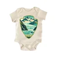 thumbnail image 1 of Glacier Bay National Park Baby Boy Girl Clothes Infant Bodysuit Cute Newborn Cute Baby Onesie, BABY BODYSUIT LAT 4424, 1 of 3