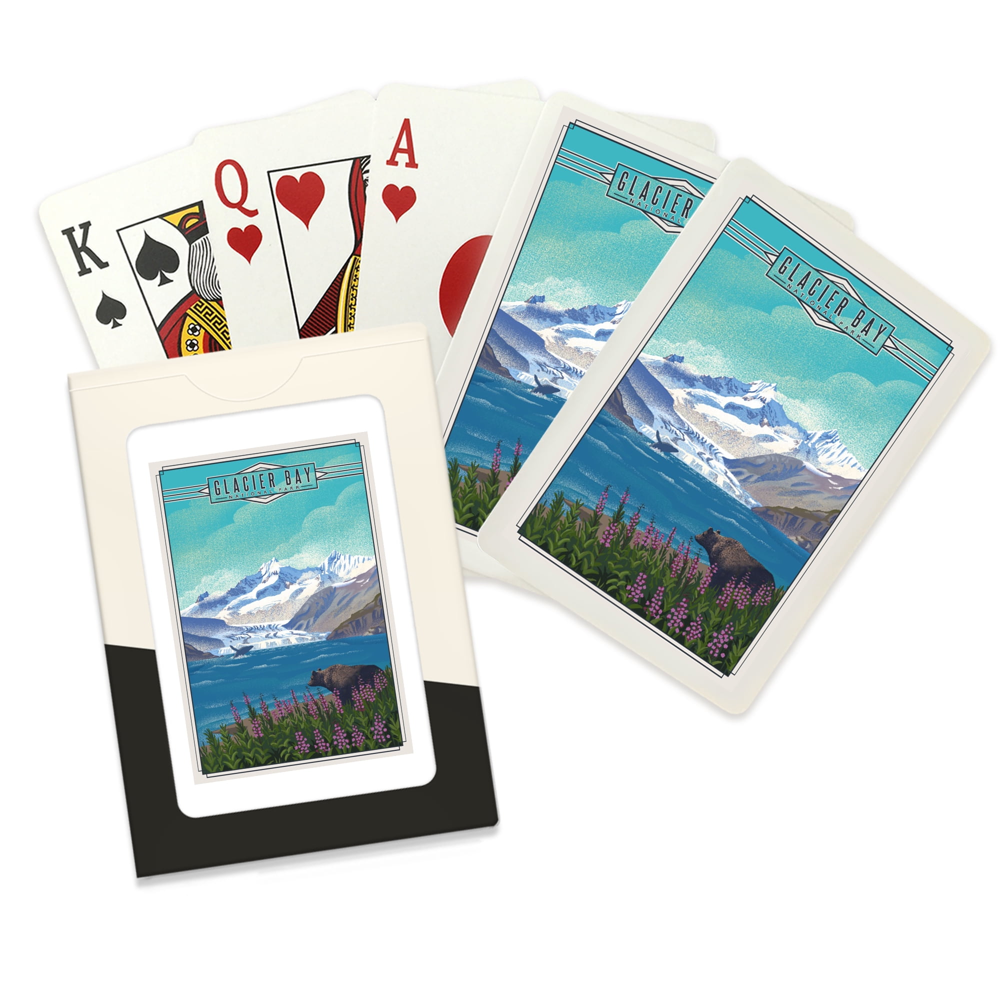 Glacier Bay National Park and Preserve, Alaska, Lithograph National