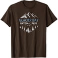 thumbnail image 1 of Glacier Bay National Park Vintage Alaska Unisex T-Shirt for Men Women Kids Toddler,Dark Chocolate Color,Size 3XL, 1 of 5