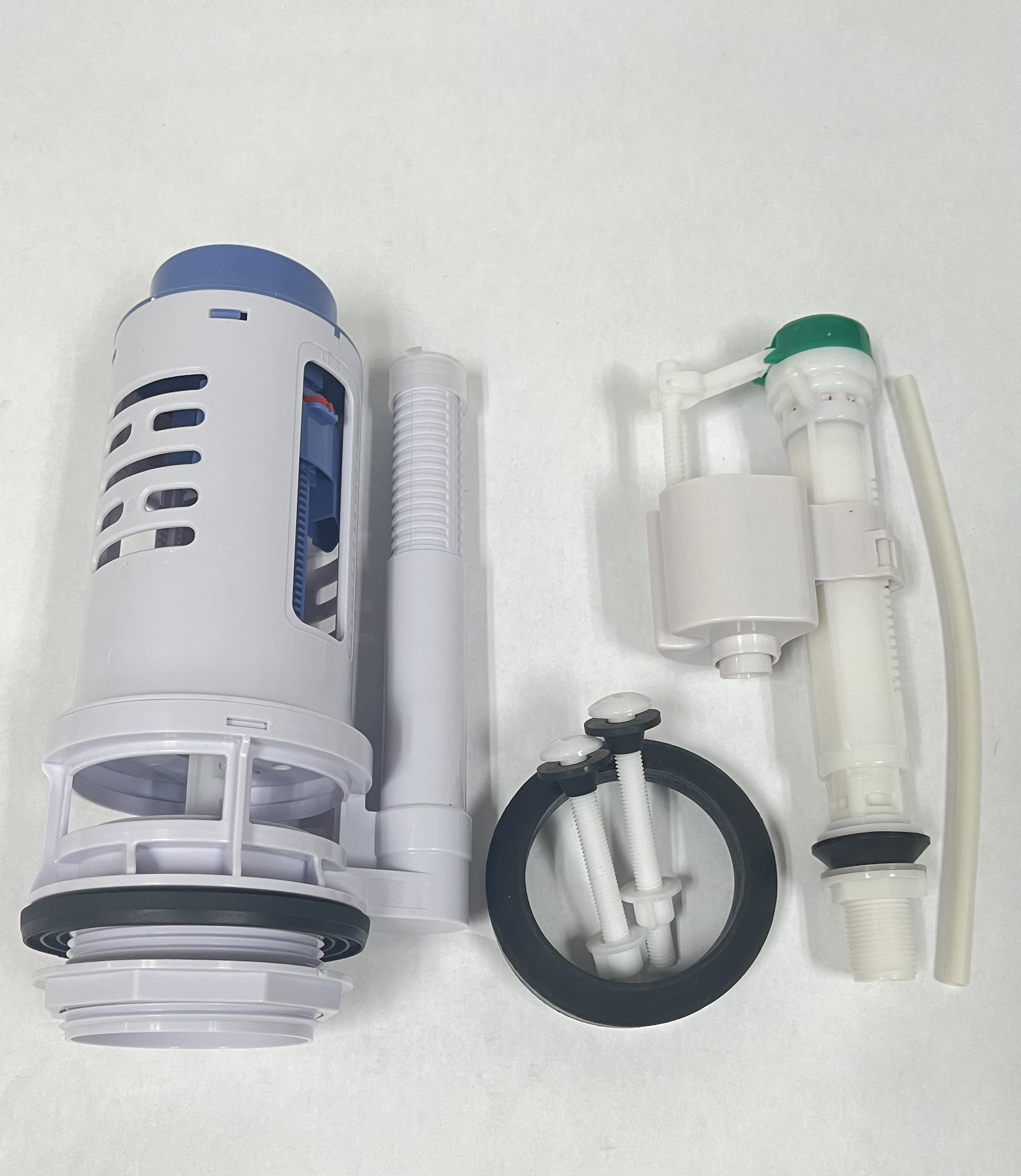 Glacier Bay Top Button 3 inch Flush Valve and Fill Valve Kit for Two