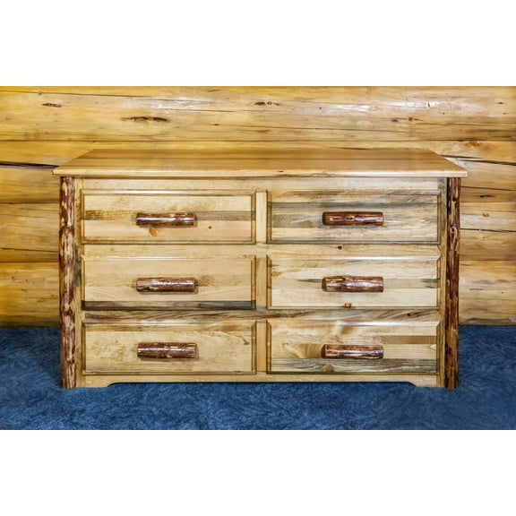 Glacier Country Collection 6 Drawer Dresser