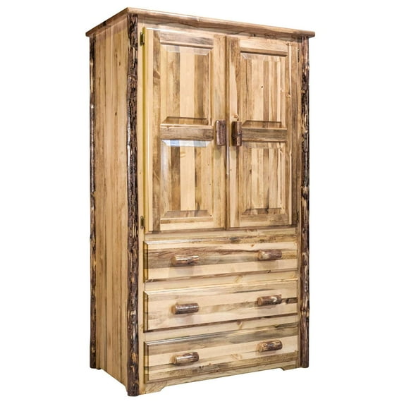 Glacier Country Collection Armoire/Wardrobe