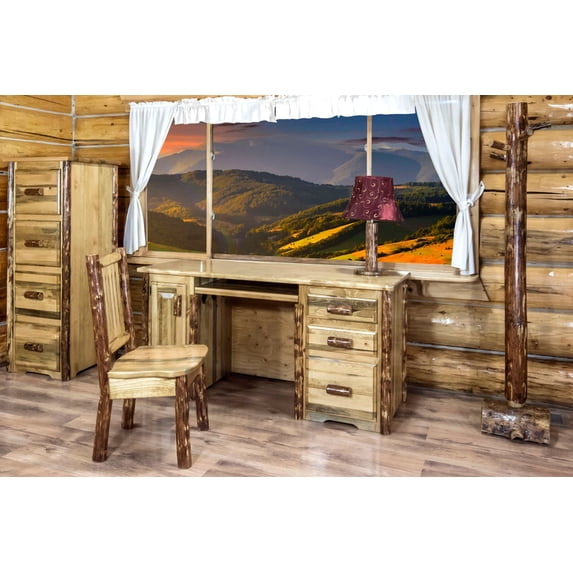 Glacier Country Collection Computer Desk