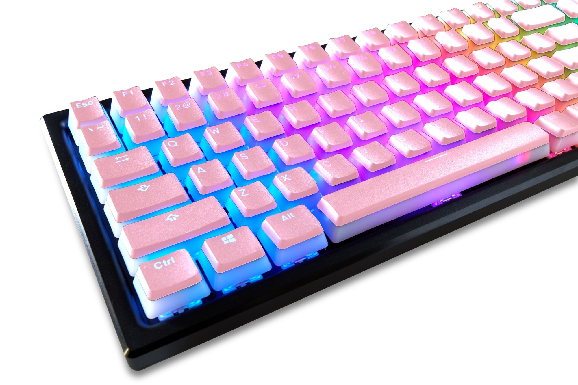 Glacier Frosted PBT Keycaps Set OEM Profile