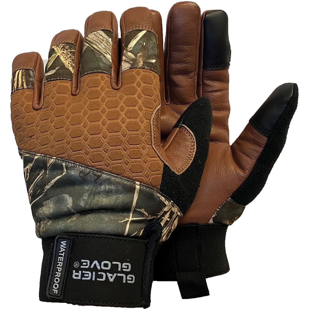 2023 New Camouflage Work Gloves Full Finger winter Fishing Riding