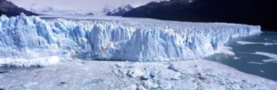 Glacier Moreno Glacier Argentine Glaciers National Park Santa Cruz Patagonia Argentina Canvas Art - Panoramic Images (36 x 12)