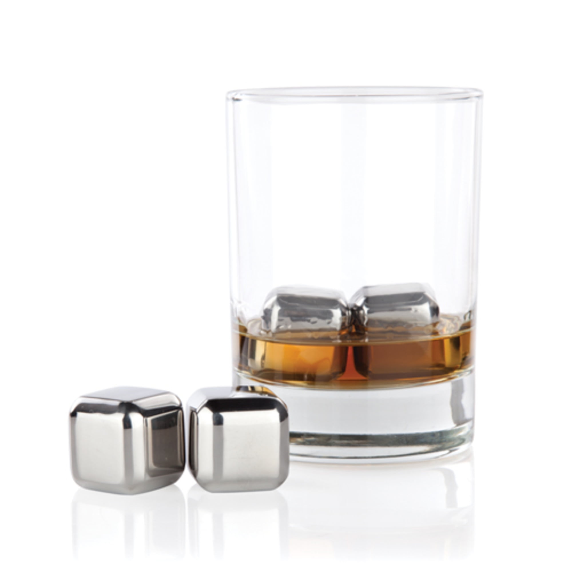 Glacier Rocks Small Stainless Steel Whiskey Cubes