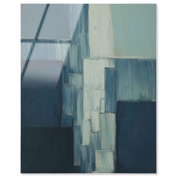 Glacier's Memory Acrylic Print Living Room Wall Art by Art Remedy, Ready to Hang, 20 x 24