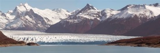 Glaciers in a lake Moreno Glacier Argentino Lake Argentine Glaciers National Park Santa Cruz Province Patagonia Argentina Canvas Art - Panoramic Images (40 x 12)