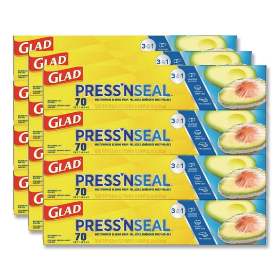 70 sq. ft. Foot Roll Press'n Seal Food Plastic Wrap (12/Carton)
